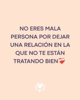 A veces creemos que marcharnos de una relación significa rendirse, ser egoístas o hacer daño a la otra persona. Pero permanecer en una relación donde no te sientes respetado/a, valorado/a o seguro/a también tiene un coste: el de tu bienestar emocional.
Poner límites y decidir irte cuando una relación te hace daño no te convierte en una mala persona. Significa que estás reconociendo que mereces una relación basada en el respeto, el cuidado y la tranquilidad.
💙 Elegirte a ti también es una forma de quererte.
Si este mensaje te ha resonado, guárdalo para releerlo cuando lo necesites o compártelo con alguien a quien pueda ayudar.
#pensament #psicologia #centropsicología #cursos #talleres #recursospsicológicos #asesoramiento #tratamiento #terapia #ayuda #alcoy #centropsicologico #psicologiaalcoy #psicologosalcoy #amorpropio #terapiacognitivoconductual #terapiaonline #bienestaremocional #saludmental #relacionessanas #autocuidado