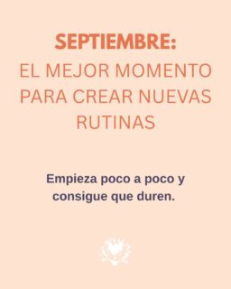 🍂 Septiembre suele sentirse como un nuevo comienzo.
Después del verano recuperamos horarios, retomamos responsabilidades y volvemos a nuestra rutina. Por eso, muchas personas aprovechan este momento para proponerse nuevos hábitos.
Pero hay un error muy frecuente: querer cambiar demasiadas cosas a la vez.
La realidad es que los hábitos duraderos no se construyen con grandes esfuerzos, sino con pequeños pasos que repetimos de forma constante.
Empieza por un solo cambio.
Hazlo sencillo.
Sé paciente contigo.
Si un día fallas, continúa al siguiente.
Recuerda: no necesitas hacerlo perfecto, solo hacerlo lo suficiente como para convertirlo en parte de tu día a día.
¿Cuál es la rutina que te gustaría incorporar este septiembre? 💬
#pensament #psicologia #centropsicología #cursos #talleres #recursospsicológicos #asesoramiento #tratamiento #terapia #ayuda #alcoy #centropsicologico #psicologiaalcoy #psicologosalcoy #terapiacognitivoconductual #terapiaonline #bienestaremocional #saludmental #vueltaalarutina